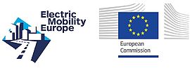 Electic Mobility Europe and European Comission logo