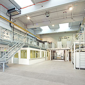 Imagebild eines Labors