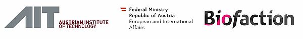 Logos AIT, Federal Ministry of European and International Affairs, Biofaction