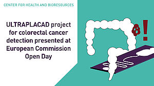 [Translate to English:] ULTRAPLACAD project for colorectal cancer detection presented at European Commission Open Day