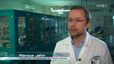 Dr. Marcus Jahn in an ORF2 interview (German)
