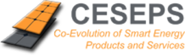 CESEPS Logo mit Aufschrift "Co-Evolution of smart energy products and services"