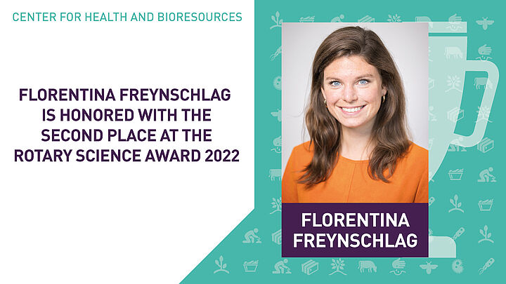 Florentina Freynschlag awarded second place in Rotary Science Prize 2022
