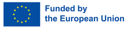 Logo der EU mit dem Text Funded by the European Union