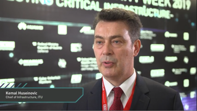  Mr. Kemal Huseinovic in an interview on raising awareness about how to deal with cyber threats. 