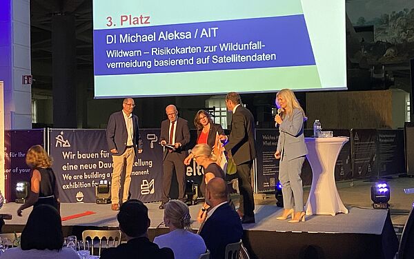 Aleksa auf der Bühne