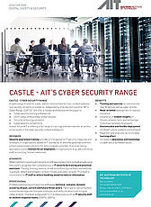 Cyber Range Castle Infoblatt nur in Englisch verfügbar