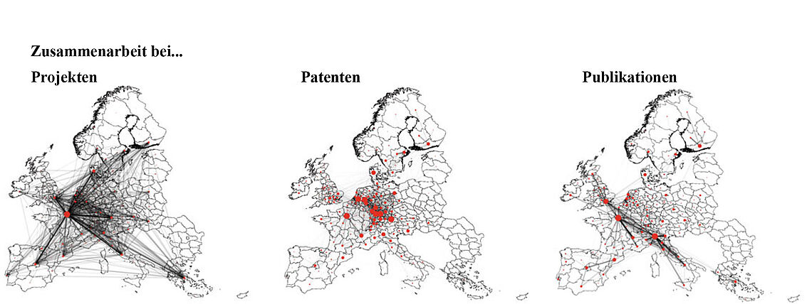 Infographic europe collaboration on projects