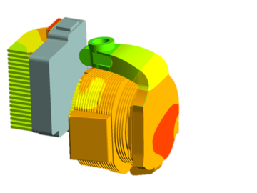 Simulation eines Autoteils