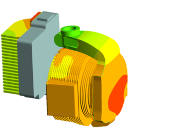 simulation of car parts