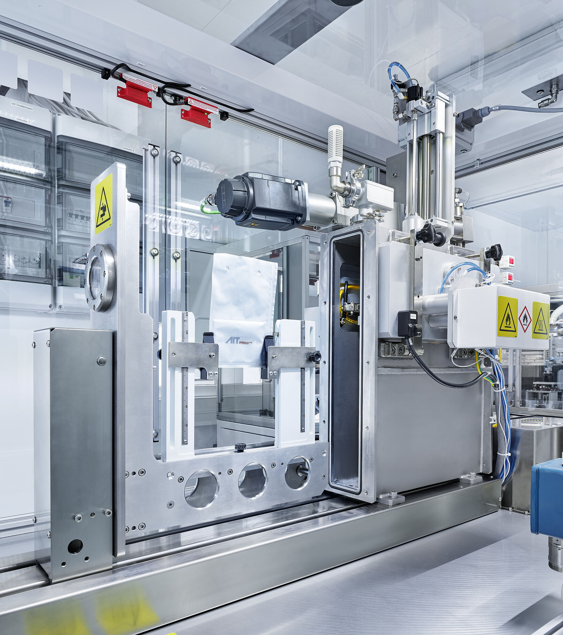 Maschine im Trockenraum