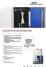 Factsheet der Dauerfestigkeitsprüfung
