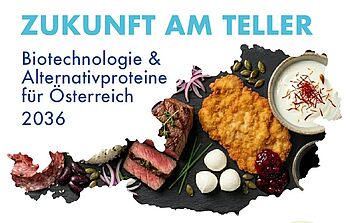 Proteins depicted in the shape of a map of Austria