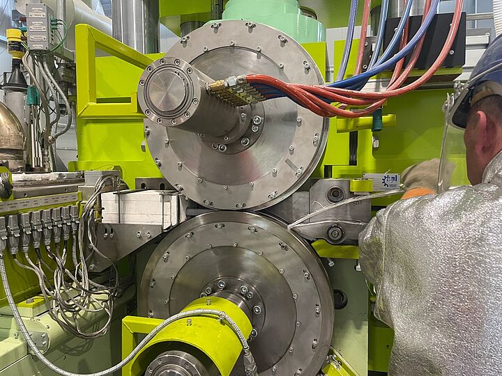 Magnesiumdrahtverarbeitung