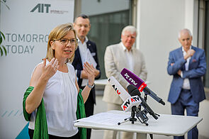 Federal minister Leonore Gewessler