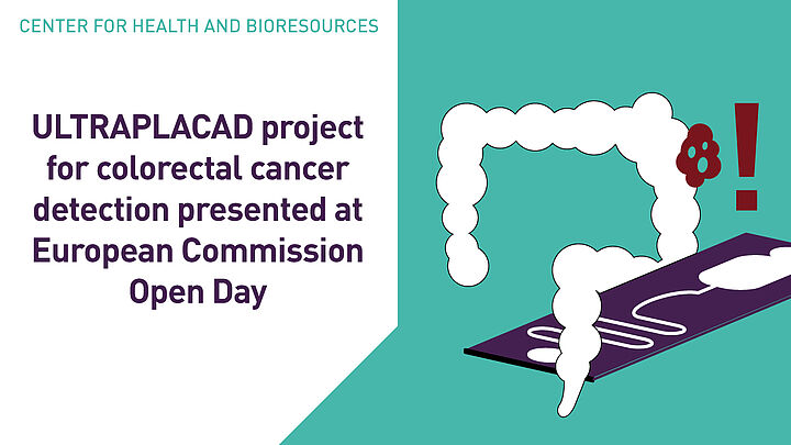 [Translate to English:] ULTRAPLACAD project for colorectal cancer detection presented at European Commission Open Day