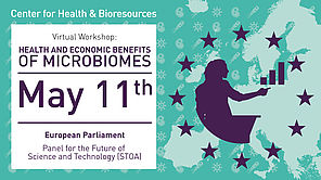 Virtual Workshop "Health and Economic benefits of Microbiomes" May 11th - European Parliament - Panel for the Future of Science and Technology (STOA)