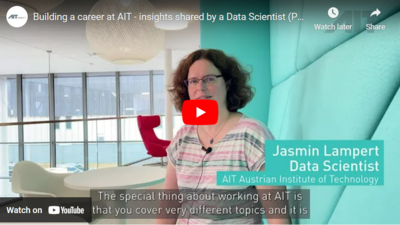 Jasmin Lampert, Data Scientist im Center for Digital Safety & Security