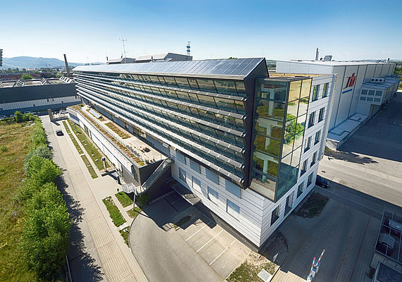 Energy Base Gebäude in Wien
