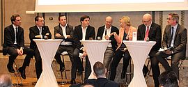 Panel am Logistikforum mit Matthias Prandtstetter