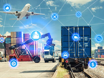 Global business connection technology interface global partner connection