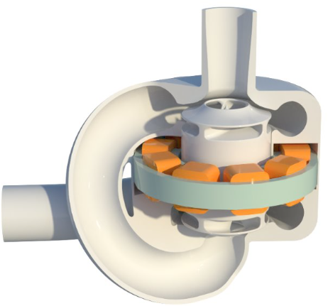 Blood pump from the 3D-printer