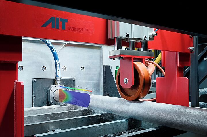 Stranggiessanlage Simulation