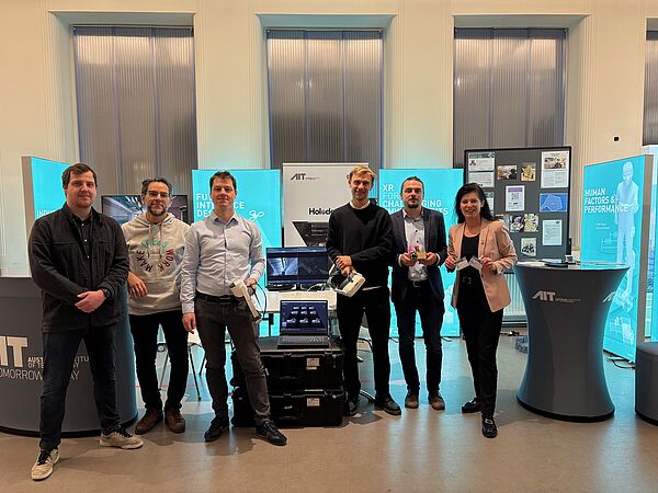 The AIT stand team at Digital Days 2025