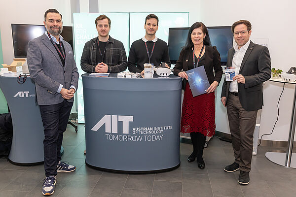The AIT booth team at Software Day 2026