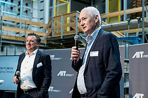 Wolfgang Hribernik, Head of Center for Energy AIT, Anton Plimon, Managing Director AIT