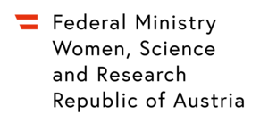 Logo of the Federal Ministry for Women, Science and Research of the Republic of Austria