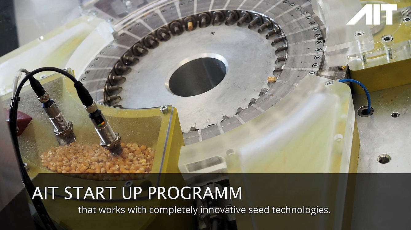 AIT Start-Up Programm that works with completely innovative seed technologies