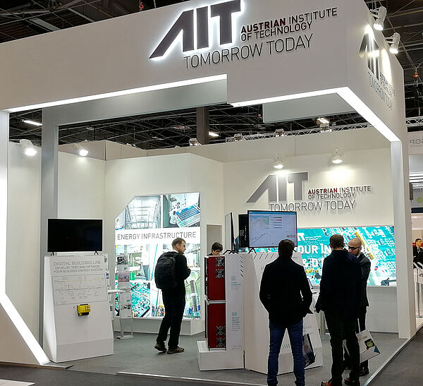 AIT Messestand bei der Utility Week