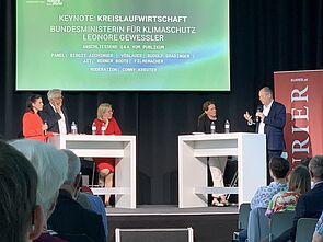 Speak Out Festival - Panel Kreuter, Boote, Gewessler, Aichinger, Gradinger