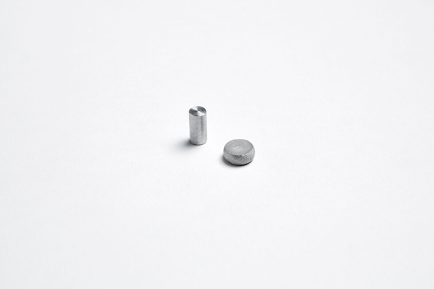 intakte und verbrauchte Probe für Dilatometer