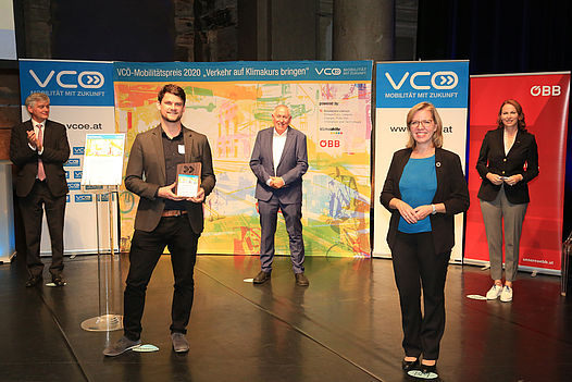 Verleihung VCÖ-Mobilitätspreis Österreich 2020