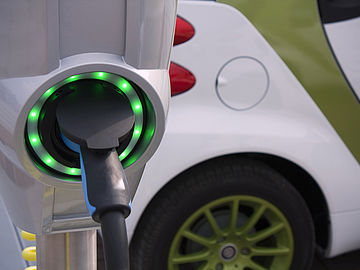 e-car charging station