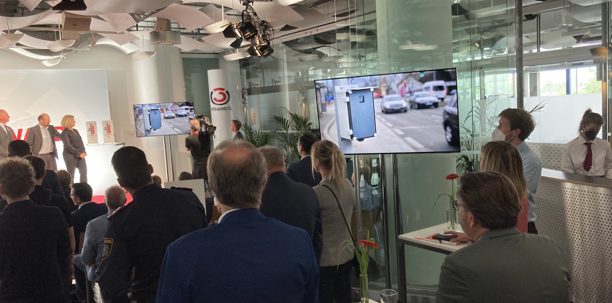 Sieger:innenfoto bei der Preisverleihung