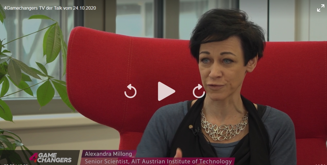 Alexandra Millonig im TV