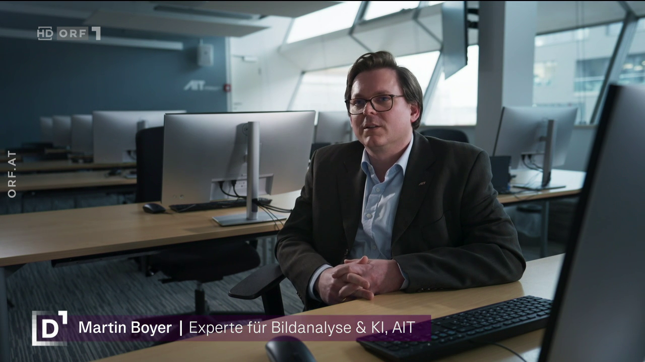 [Translate to English:] AIT Experte Martin Boyer im Interview. Credit: ORF