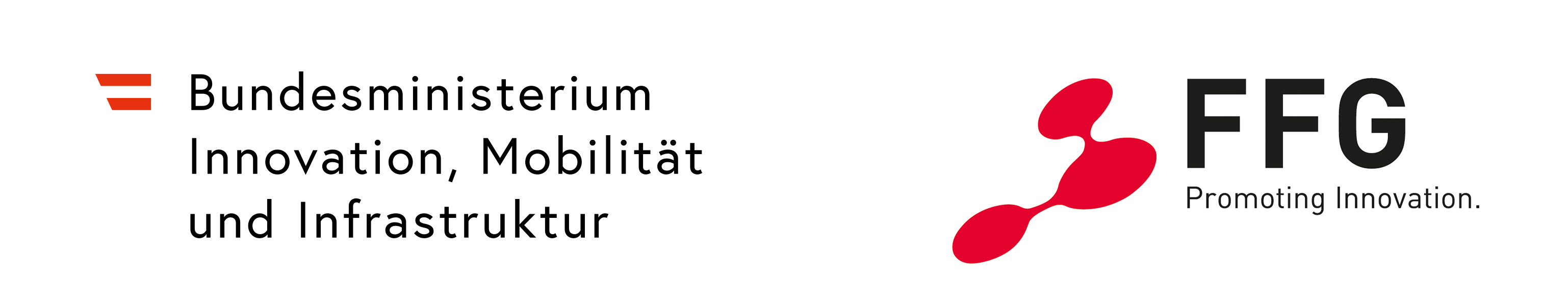 Logo of the Austrian Federal Ministry for Innovation, Mobility and Infrastructure and the FFG - Austrian Research Promotion Agency