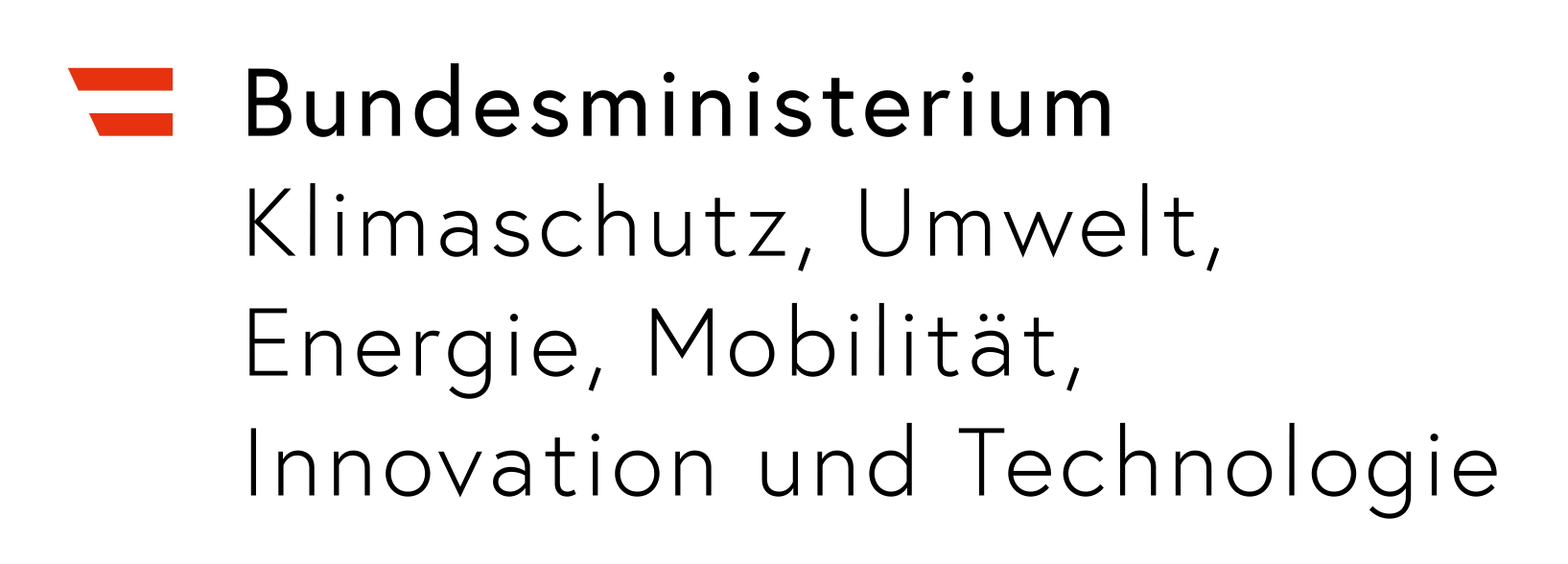 Bundesministerium für Klimaschutz Logo