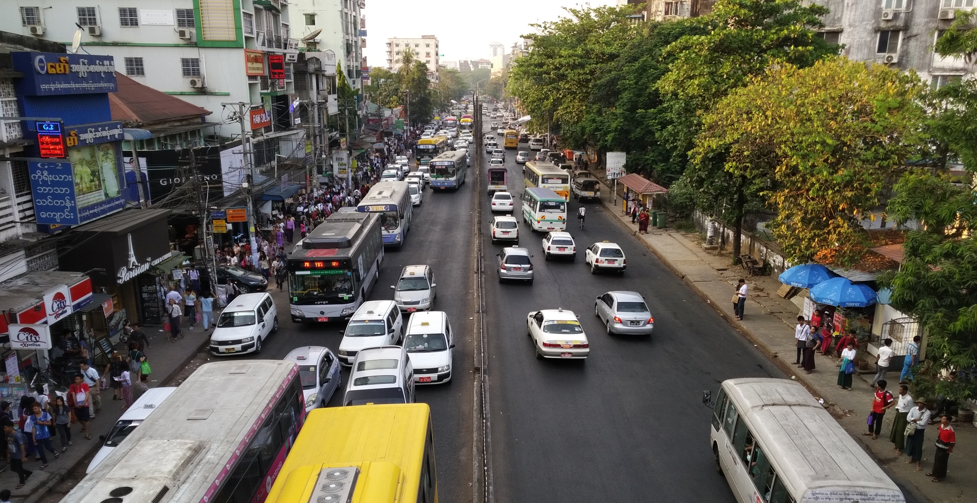 Street in Yangon