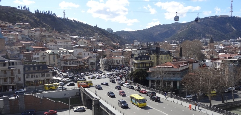 Blick auf Tiflis