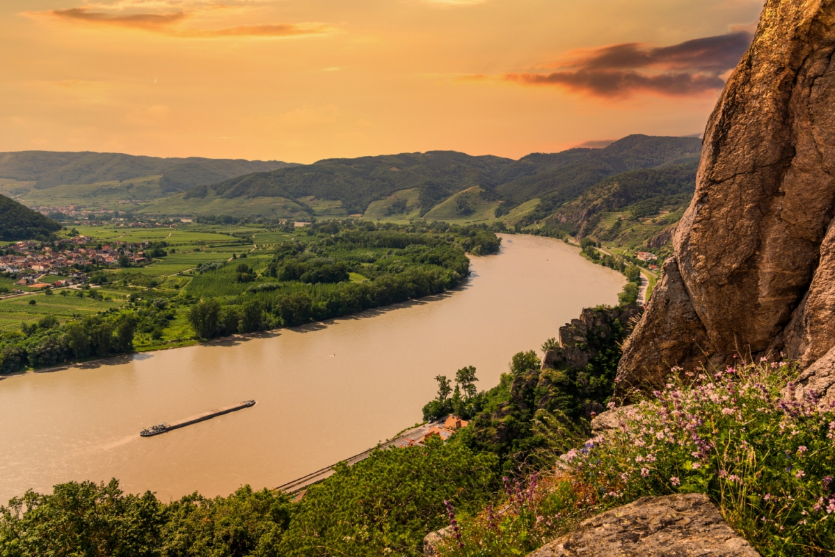 ship in the Wachau