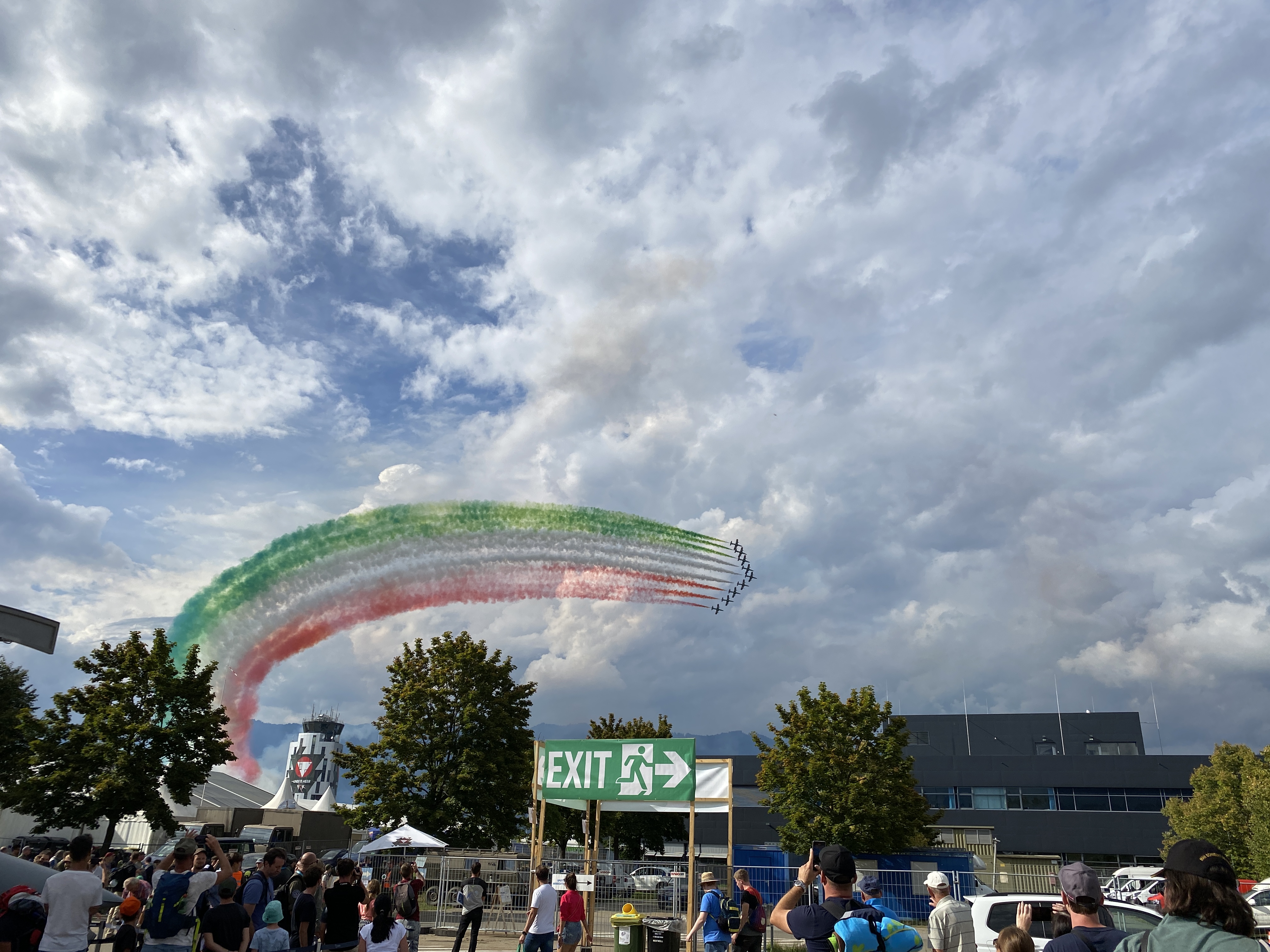 Italienische Formation und Farben