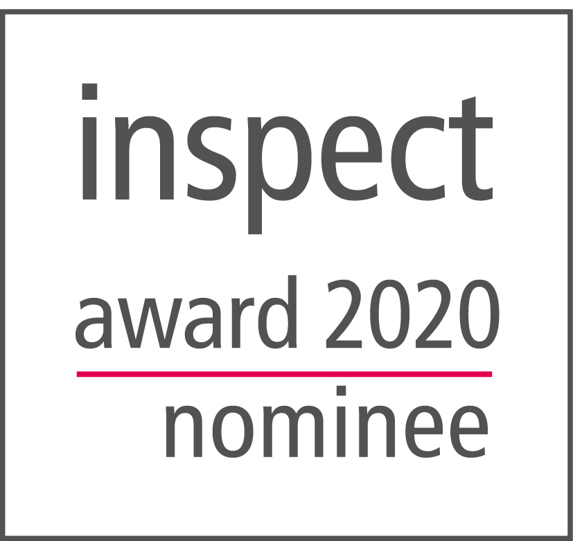 [Translate to English:] logo der nominierung für den inspectaward 2020
